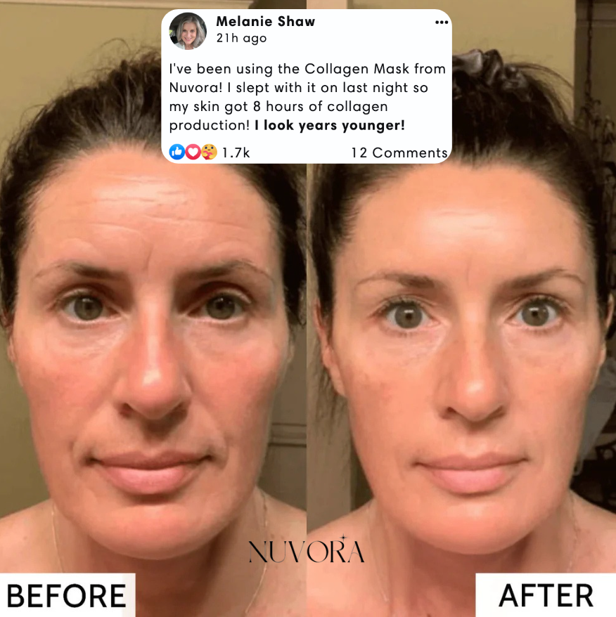 Mascarilla de colágeno para la piel